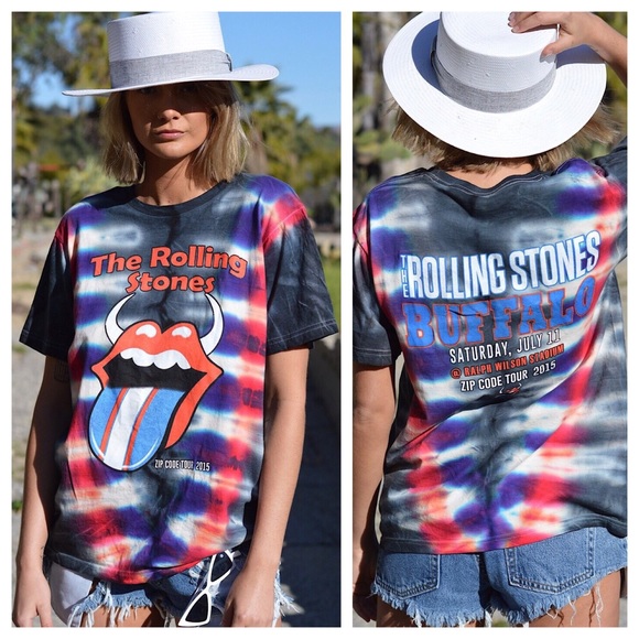 Tops - PRICE FIRM Rolling Stones Tee